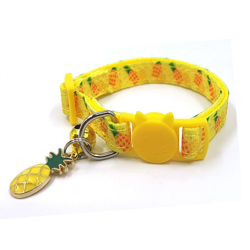 Playful Paws Print Cat Collar