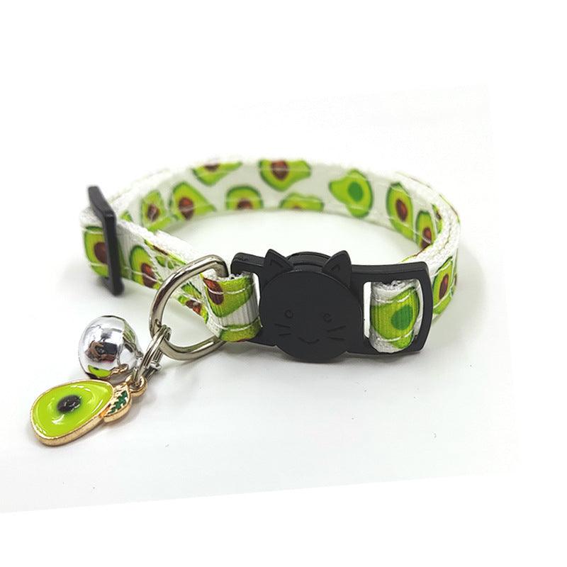 Playful Paws Print Cat Collar